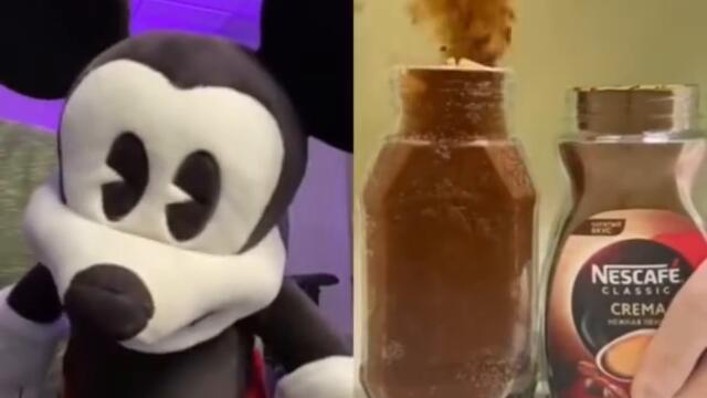 Mickey Mouse is DEEPLY satisfied #shorts