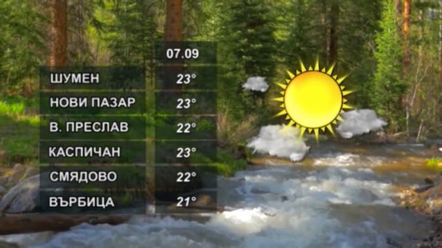 ВРЕМЕТО 07 09 2021