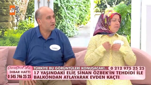 "17 yaşındaki kızımız Elif, balkondan atlayarak evden kaçtı" - @Esra Erol'da 7 Eylül 2021