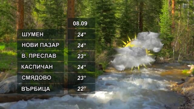 ВРЕМЕТО 08 09 2021