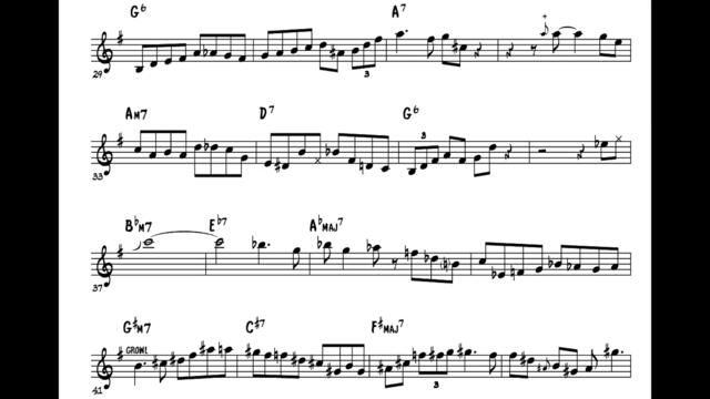 The Only Bebop Solo You NEED to Know | Charlie Parker - Cherokee solo Transcription (1943)