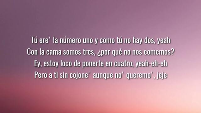 Nio García, J Balvin & Bad Bunny - AM Remix (Letra/Lyrics)