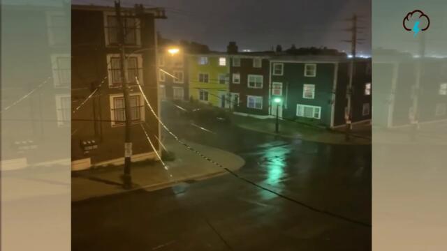 Hurricane Larry makes landfall with powerful winds and  Rains , John’s Newfoundland