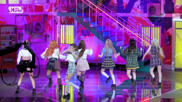 [안방1열 직캠4K] 퍼플키스 'Zombie' 풀캠 (PURPLE KISS Full Cam)│@SBS Inkigayo_2021.09.12.