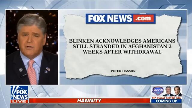 Sean Hannity 9/13/21 FULL | FOX BREAKING NEWS September 13,21