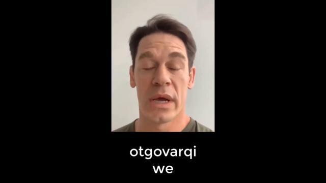 Джон Сина се извинява (34% смях)