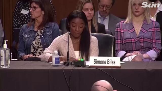 Larry Nassar abuse hearing: Simone Biles blames entire US gymnastics system