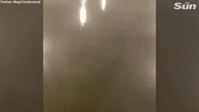 Hurricane Nicholas hits Texas bringing flash floods and destroying buildings