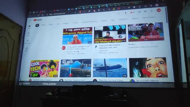 EGate i9 Pro Max Projector Full Menu Run Through