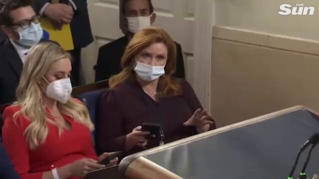 Coughing Biden slammed for ‘hacking & gagging’ in tax speech as Psaki dodges questions on his health