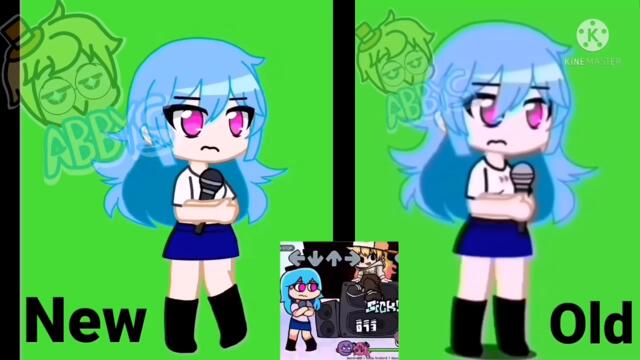 New vs Old FNF Sky | Context song // but it's gacha