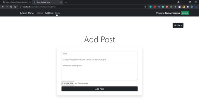 #16 Client Panel:- Navbar | React + Redux Firebase Simple Blog