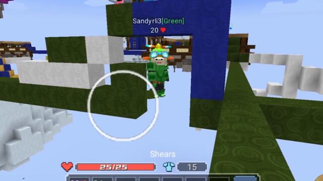 LEAF NOOB! New Dandelion Helmet in BedWars (Blockman Go)