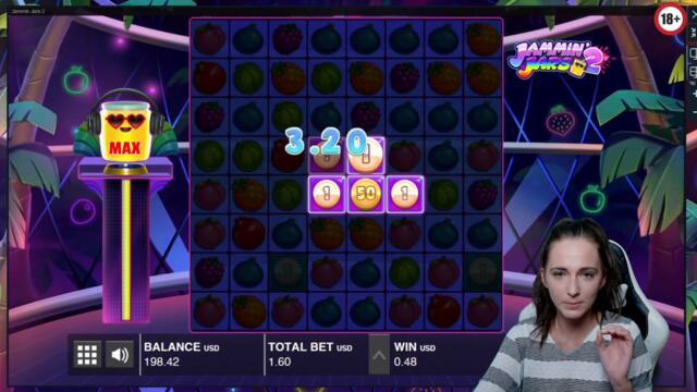 Jammin' Jars 2 🎰 GIGA JAR БОНУС + ИГРА ЗА ЗРИТЕЛЯ / ПАРИЧНА НАГРАДА / 🎁