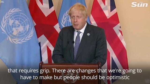 Boris Johnson says Glasgow Cop26 summit was “turning point for the world”