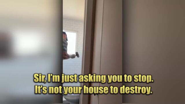 Contractor Smashes `Bathroom With Sledgehammer Over Payment