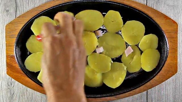 Картофен аламинут в саче