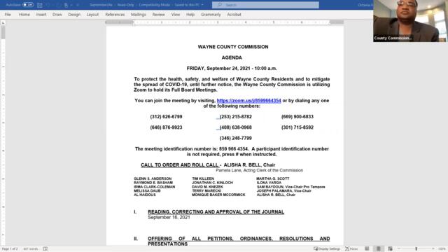 Full Commission 9/24/21