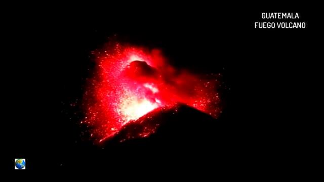 What is happening in this World: Lightning strikes a volcano and other events