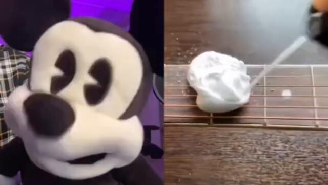 Mickey Mouse loves NUTELLA #shorts