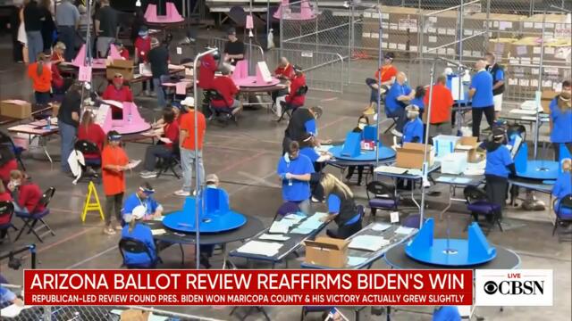 Arizona 2020 election review affirms President Biden's victory