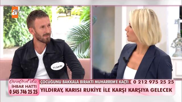 2  çocuğunu bakkala bıraktı, Muharrem'e kaçtı! - @Esra Erol'da 27 Eylül 2021