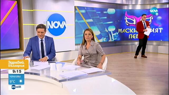 Калин Вельов за участието си в "Маскирания певец" - Здравей, България (27.09.2021)