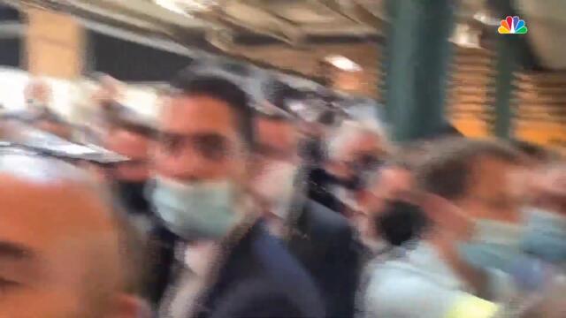 WATCH: Man Throws Egg At French President Macron