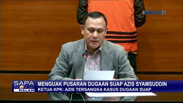 Jadi Tersangka Dugaan Suap Makelar Kasus, Azis Syamsuddin Janjikan Imbalan Rp4 Miliar!