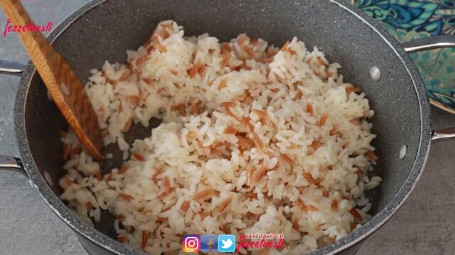İLK DEFA YAPACAKLAR İÇİN Tane Tane Pirinç Pilavı Tarifi | Pilav Nasıl Yapılır