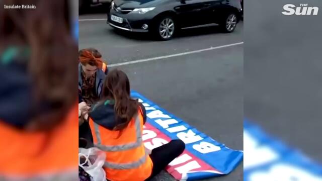 Eco-protesters spark chaos on M25 with NINTH protest