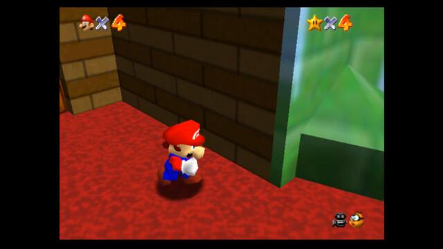 Super Mario 64 but every sound is Mario saying oof