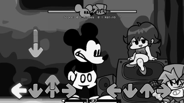 Friday Night Funkin' VS Mickey Mouse NEW FNF Mod (Creepypasta Horror EXE Mod)