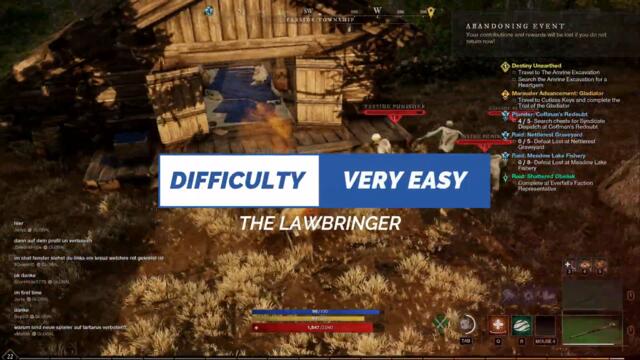 NEW WORLD - Part 4: Lawbringer PvE FULL STRENGTH Build - HEAL FOR 50% DAMAGE DONE