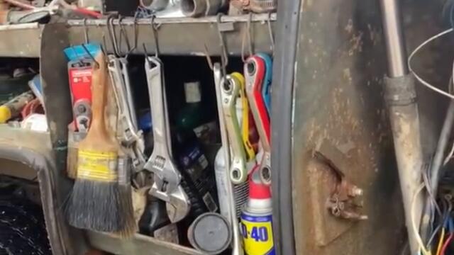 nobody's stealing his tools