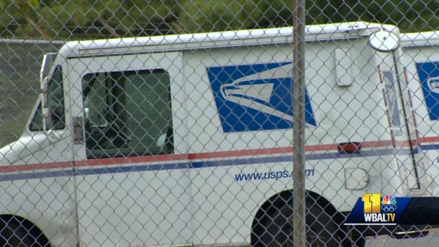 Congressman tours Maryland post offices amid delayed delivery