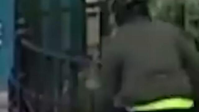 Paint thrown on George Floyd statue in New York