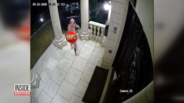 Naked Man With Gun Arrested After Shooting at Would-Be Thief