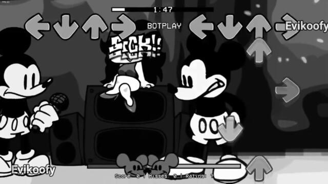 Mickey Vs Mickey but Mickey calls Toodles for help (Suicide Mouse But their are 2 Mickey)