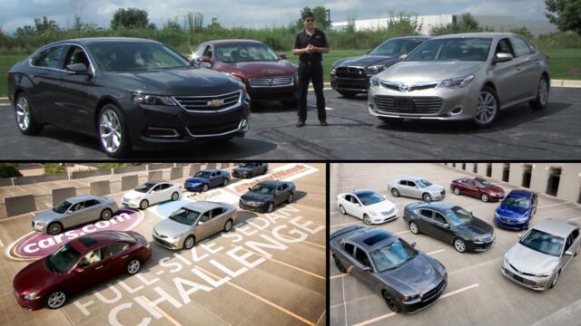$38,000 Full-Size Sedan Challenge Features -- Cars.com Video Review