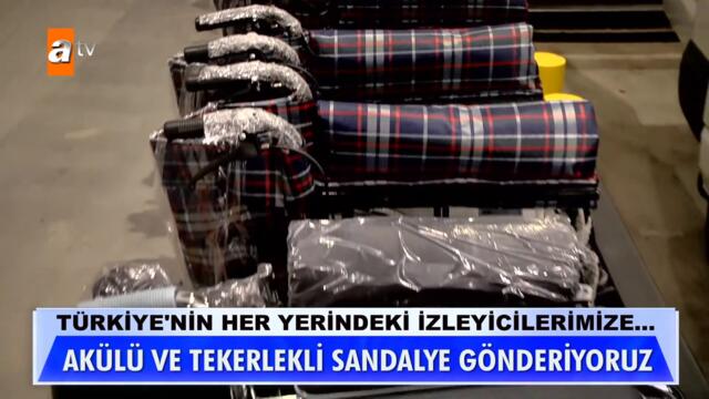 Akülü ve tekerlekli sandalye yardımı -  @Müge Anlı ile Tatlı Sert  14 Ekim 2021