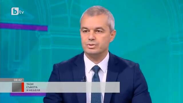 Тази събота и неделя: Лидерски интервюта: Костадин Костадинов от "Възраждане"
