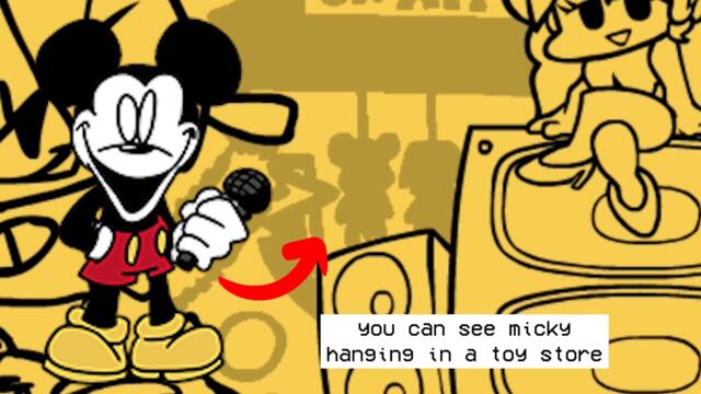 All New References Found in Suicide Mouse | FNF VS HORROR Mickey Mouse