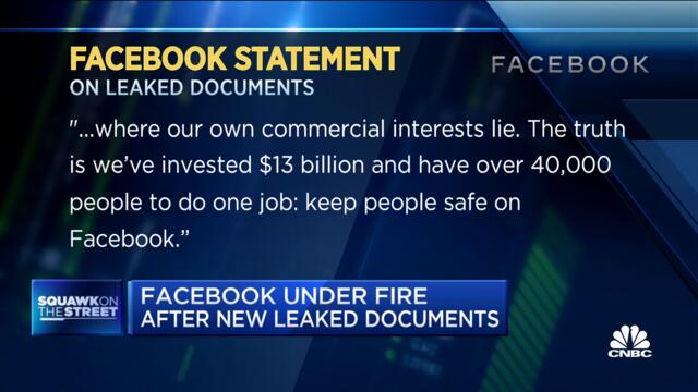 Facebook under fire after new leaked documents