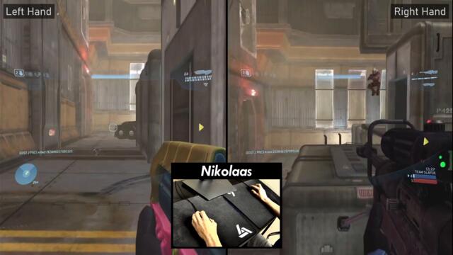 Playing 2 players at once in Halo 3 - Nikolaas