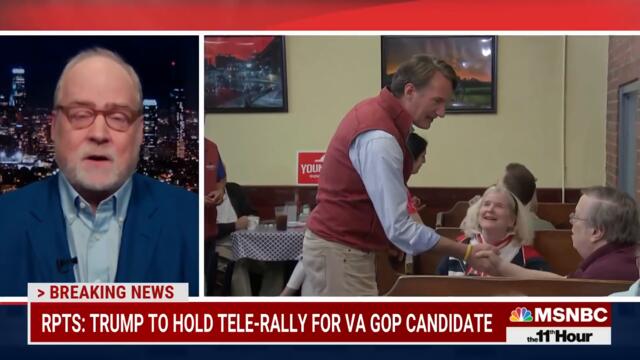 'Trump Can't Stand To Have A Campaign That's Not About Him': Mike Murphy On VA Governor's Race