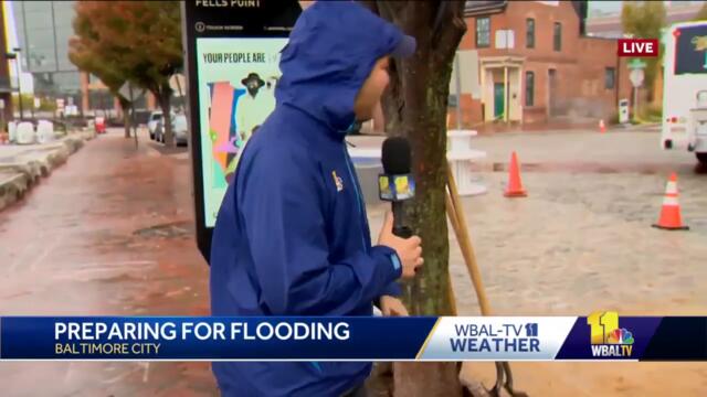 Baltimore City prepares for coastal flooding