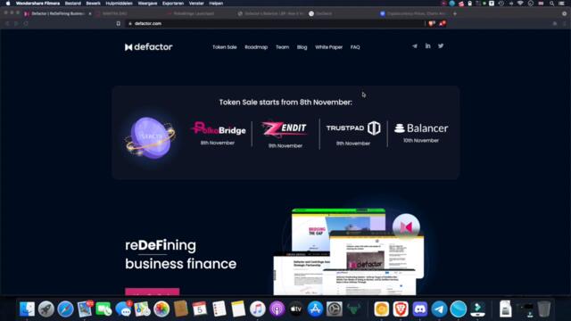 DEFACTOR VERY HIDDEN GEM TOKEN SALE COMING UP #ETH #BSC #DOT POLKABRIDGE TRUSTPAD BALANCER ZENDIT