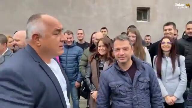 Кметицата Рангелова разказа пред Бойко как са арестували мъжа и
