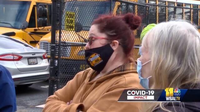 Baltimore County school bus drivers say they're overworked, underpaid